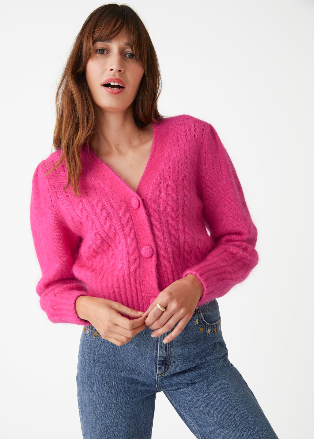 Pink Sweater